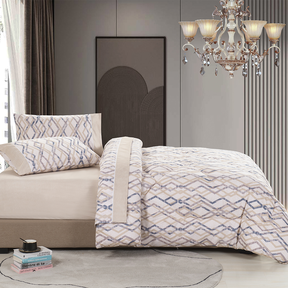 99,99% Polyester 85GSM Twill Dispers Disperse Printed 5 PCS Proforter Set